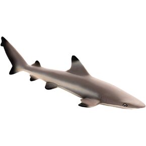 Safari Ltd Blacktip Reef Shark Figurine - Lifelike 5.75" Model Figure - Educational Toy for Boys, Girls, and Kids Ages 3+