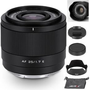 VILTROX 56mm F1.7 E-Mount, APS-C STM Auto Focus Lightweight Lens for Sony E-Mount Cameras A6000 A6100 A6300 A6400 A6500 A6600 A6700 ZV-E10 FX30 ZC-E10II FX3 A7C A7SII A7III A7RIIl A7IV A7RIV A9 -White