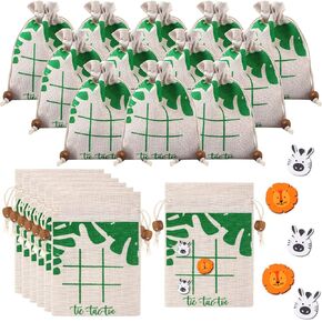 36 Set Tic Tac Toe Game Bulk for Kids Tic Tac Toe Jungle Animals Tic Tac Toe Game Bulk Safari Animal Games for School Exchange Gift for Classroom Prizes Party Favors Baby Shower Gifts