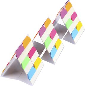 Sticky Index Tabs 1 Inch Page Markers Flags Page Notes Sticker Page Tabs Sticky Tabs for Binders Bookmarks Notebooks File (360pcs)