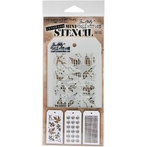 Stampers مجهول MTS019 TIM HOLTZ MINI LAYERED STELL ، متعدد الألوان ، حزمة 3 ، 21.5 × 9.2 × 0.1 سم