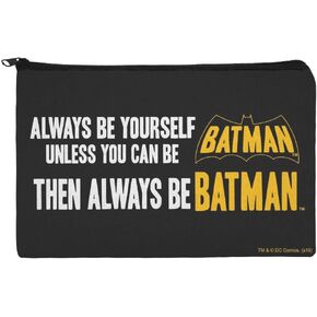 Batman Be Batman Pencil Pen Organizer Zipper Pouch Case