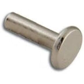 مسامير Tandy الجلدية الأنبوبية 7/16 "لوحة النيكل 100/PK 1294-71