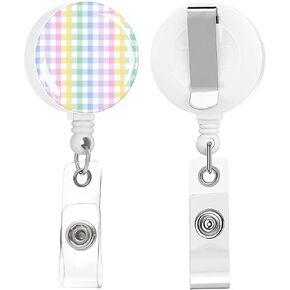 بكرات الشارة قابلة للسحب ، حاملي شارات الهوية قابلة للسحب ، حامل بطاقة هوية مقاطع شارة قابلة للسحب للمعلم ، الطالب ، عامل المكتب (زهرية رجعية) in Kuwait