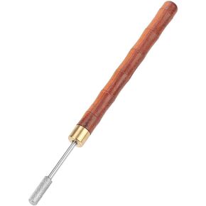 قلم صبغة الجلود Hilitand ، DIY Top Paint Roller 160mm / 6.3inch Craft Oil Pen Pen Applicator Tool Craft (Brown)