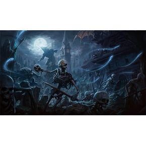 Fantasy North - Venomskull - Summon: Plague Crawlers - مفرش لعب TCG ولوحة ماوس - 24 × 14 بوصة in Kuwait