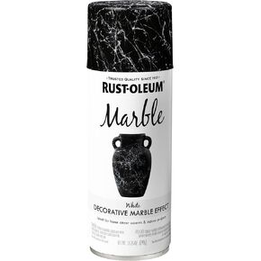 Rust-Oleum 372487 طلاء رذاذ الرخام المتخصص ، 10.25 أوقية ، أبيض