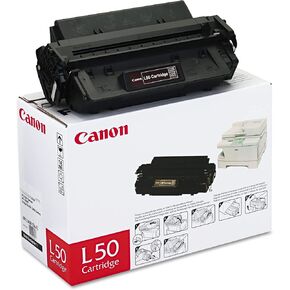 Canon Genuine Toner ، خرطوشة L50 Black (6812A001) ، حزمة واحدة ، لـ Canon PC100 / 300/400/530/700/900