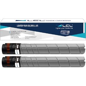 استبدال خرطوشة الحبر المتوافقة مع LCL لـ Konica Minolta TN321 TN-321 TN321K TN-321K A33K130 عائد مرتفع لـ Bizhub C224 C224E C284 C284E C364E C7822 C7828 (2-PACK Black)