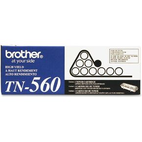 Brother TN-560 High-Yield Toner Cartridge - Retail Packaging,Black