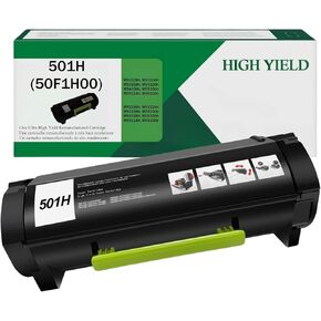 Remanufactured 50F1H00 Lexmark mx310dn Toner Cartridge for Lexmark MS410dn, MS510dn, mx410de MX510de, MX511de, MS610dn, MX610de, MX611de (5,000 Pages)