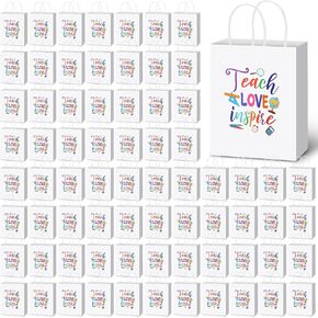 Taling 100 PCS PCS HOSERIATION GIFTS BACS BUT LOVE TEACH KRAFT PAPER THIR