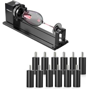 Creality 4-in-1 Laser Rotary Roller Pro & Extra Risers for Falcon 5W 10W