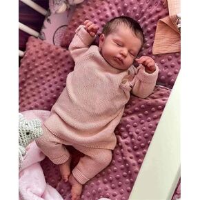 Anano Full Silicone Reborn Baby Girl Doll 20 Inch Lifelike Newborn Baby Dolls Realistic Babys Dolls Silicone Full Body Washable Real Life Like Babys Toddler Doll Reborn Babies