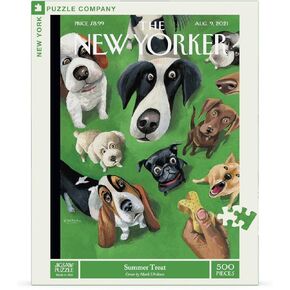 New York Puzzle Company - New Yorker Summer Treat - 500 قطعة بانورامزو للألغام للبالغين من قبل مارك أولريسكن