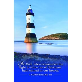 Church Bulletin 11" - Inspirational - Praise - Light to Shine (Pack of 100)