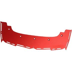 ARRMA 1/7 1/8 RC Car Front Bumper - 11.9in Wide Aluminium Alloy High Strength Protective Bar (Red)