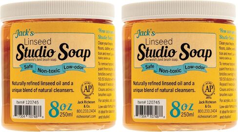 Jack Richeson 250 ml Linseed Studio Soap in Saudi Arabia