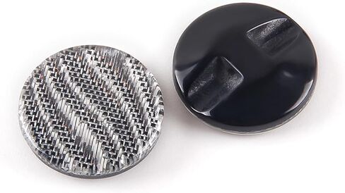 5 Pcs Round Resin Buttons Striped Buttons for Overcoat Sewing Accessories in Kuwait