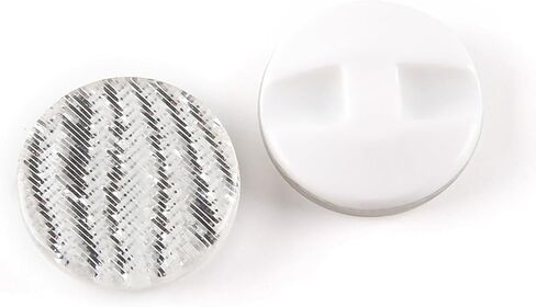 5 Pcs Round Resin Buttons Striped Buttons for Overcoat Sewing Accessories in Kuwait