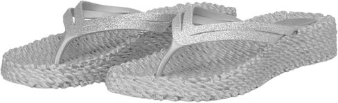 ILSE JACOBSEN HORNBAEK Women's Cheerful 13 Wedge Flip Flop (Army, 8) in Saudi Arabia