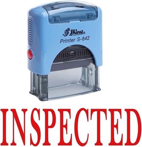 Inspected Self Inking Rubber Stamp Office Stationary Custom Shiny Stamp in Saudi Arabia
