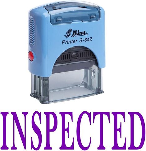 Inspected Self Inking Rubber Stamp Office Stationary Custom Shiny Stamp in Saudi Arabia