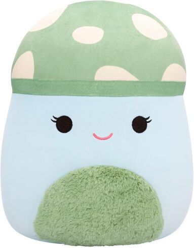 Squishmallow الأصلي 12 بوصة Enid Neon Yellow Mushroom - متوسطة الحجم فائقة النعومة الرسمية Jazwares Plush in Kuwait