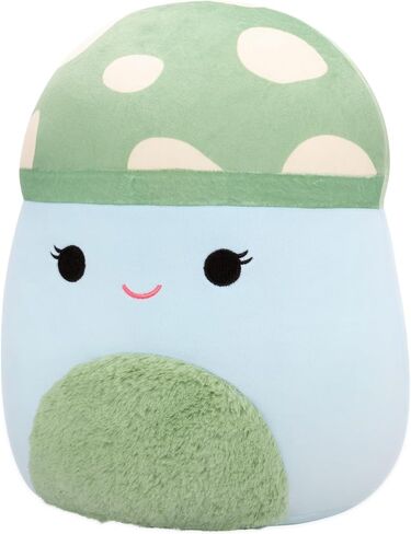Squishmallow الأصلي 12 بوصة Enid Neon Yellow Mushroom - متوسطة الحجم فائقة النعومة الرسمية Jazwares Plush in Kuwait