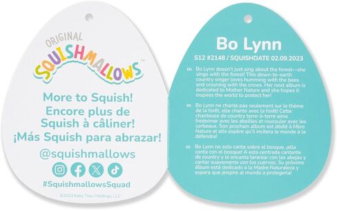 Squishmallow الأصلي 12 بوصة Enid Neon Yellow Mushroom - متوسطة الحجم فائقة النعومة الرسمية Jazwares Plush in Kuwait