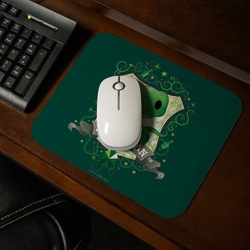 Harry Potter Chibi Slytherin Crest Low Profile Thin Mouse Pad Mousepad in Saudi Arabia