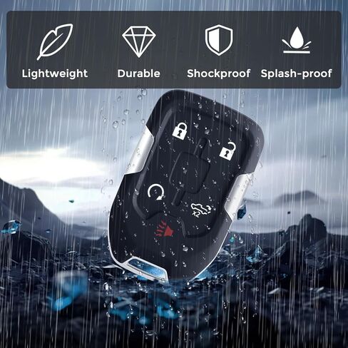 Key Fob for GMC Yukon Chevy Tahoe /Suburban HYQ1AA 2014 2015 2016 2017 Keyless Entry Key Shell case Cover in Kuwait