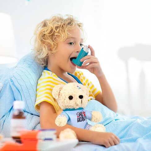 Breast Cancer Survivor Teddy Bear Stuffed Animal – Breast Cancer Gifts for Women, 8" Breast Cancer Awareness Stuffed Bear Plush Toy with Pink Ribbon Hat, Breast Cancer Comfort Gifts | I'm a Survivor in Kuwait