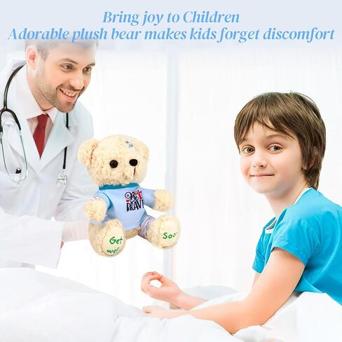 Breast Cancer Survivor Teddy Bear Stuffed Animal – Breast Cancer Gifts for Women, 8" Breast Cancer Awareness Stuffed Bear Plush Toy with Pink Ribbon Hat, Breast Cancer Comfort Gifts | I'm a Survivor in Kuwait