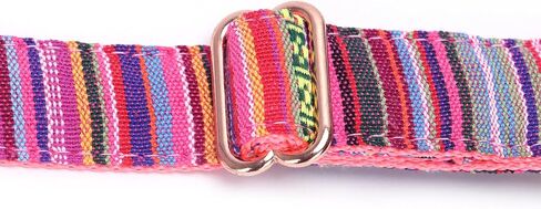Serijoars Dog Collar, Soft Comfortable Nylon Dog Collars for Large Dogs, Small Dogs & Medium Dogs. Durable Adjustable Dog Collar for Any Size Breed (M, Blue) in Saudi Arabia