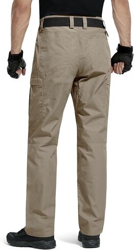 FREE SOLDIER Men's Cargo Pants Water Resistant Ripstop Tactical Pants for Men Work Pants Lightweight Outdoor Hiking Pants Men in Saudi Arabia