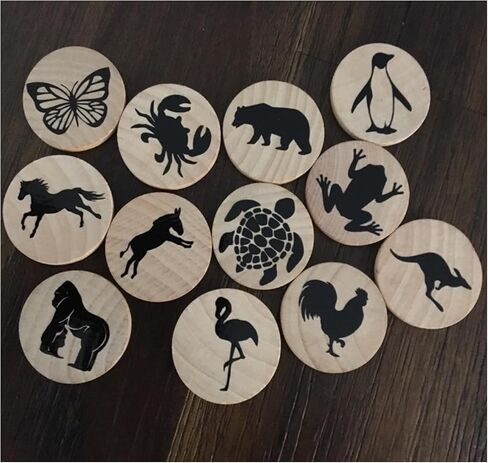 200 Pieces Unfinished Wood Slices, Blank Beech Round Discs for DIY Wooden Crafts(20mm/0.79inch) in Kuwait