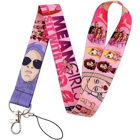 Mean Girls Comedy Movie 17.7" Neck Lanyard Keychain Holder ID Badge Mobile Phone Pin Strap by Pinstant