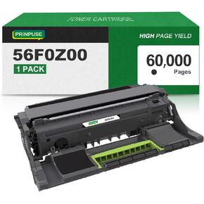 56F0Z00 Drum Unit Replacement for Lexmark 56F0Z00 Drum Unit for Lexmark MS321 MS421 MS521 MX522adhe MS621dn MS622 Series Printer