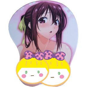 3D Anime Mouse Pads with Wrist Rest Anti-Slip Gaming Mousepads 2Way Skin (Daedalus)