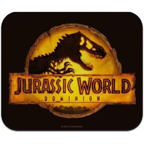 Jurassic World Rendered Logo Low Profile Thin Mouse Pad Mousepad