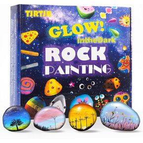 TJRTJR محدودة الأسهم! بيع نهائيات الرسم الصخري الطبقات في The Dark Rocks Kit-Kids Frants Arts and Marks for Girls-Crafts Painting Home-Birthday Gift for Kids Vens