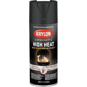 12 oz Krylon K01618777 High Heat Black Spray Paint