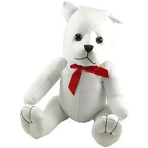 U.S. Toy Plush Autograph Teddy Bear, Multi Color (Model: SS-UST-SB419)