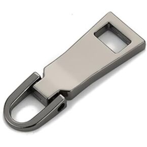 Typogrove Zipper Pull Replace Replace Repair ، Tab Zipper Slider Pull Tab ، للحصول على حقائب الظهر على الظهر ، قمرة المعطف مفاهيم ولوازم (لون البندقية)