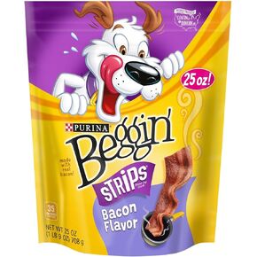 Purina Beggin 'Bacon Flavor Snacks - 25 أوقية. الحقيبة (حزمة 3)