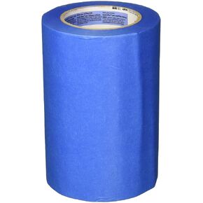 TAPECASE 2090 شريط إخفاء القناع الطويل تم تحويله من 3M 2090-8 بوصة. × 180 قدم لفة شريط التقنيع للالتصاق المتوسط. تحضير جدار الطلاء