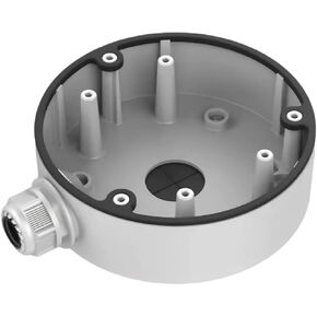 DS-1260ZJ Junction Box Bracket for HIK Bullet PoE IP Cameras DS-2CD2T87G2P-(L) SU/SL, DS-2CD2643G2-IZS, DS-2CD2683G2-IZS, DS-2CD2T47G2-(L) SU/SL, DS-2CD2T67G2P-(L) SU/SL, DS-2CD1643G2-IZS(White)