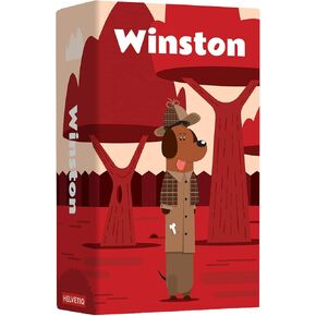 لعبة بطاقة Winston - بناء أطول dachshunds والفوز! لعبة الإستراتيجية لعشاق الكلاب ، لعبة عائلية ممتعة للأطفال والكبار ، الذين تتراوح أعمارهم بين 6 سنوات ، 2-6 لاعبين ، 15 دقيقة من اللعب