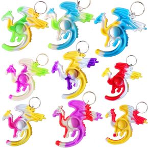 30 حزمًا مضحكًا الصيف الحالي فريد من نوعه Mini Dragon متنوع ألعاب الفقاعات للأطفال.